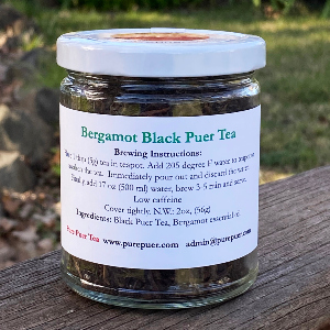 Bergamot Black Puer Tea