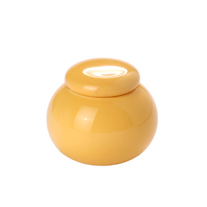 Yellow Pearl Tea Jar
